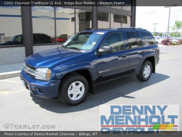 2003 Chevrolet TrailBlazer LS 4x4 in Indigo Blue Metallic