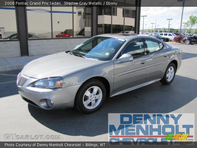 2008 Pontiac Grand Prix Sedan in Shadow Gray Metallic