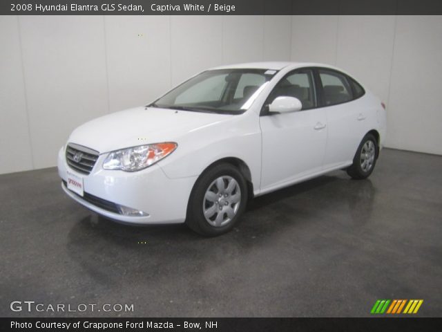 2008 Hyundai Elantra GLS Sedan in Captiva White