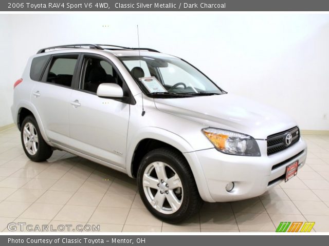 2006 Toyota RAV4 Sport V6 4WD in Classic Silver Metallic
