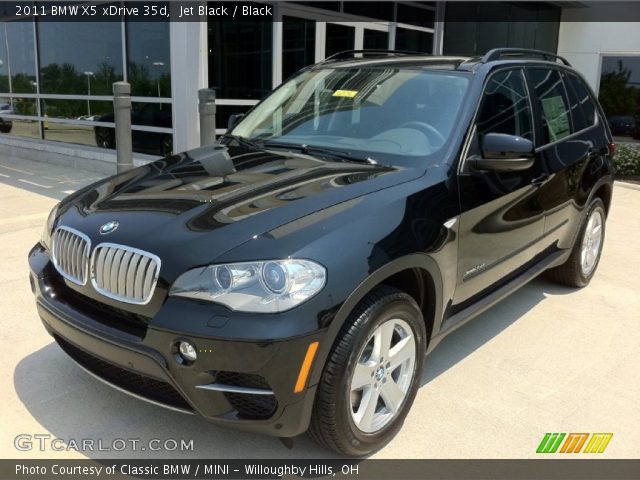 2011 BMW X5 xDrive 35d in Jet Black