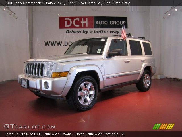 2008 Jeep Commander Limited 4x4 in Bright Silver Metallic