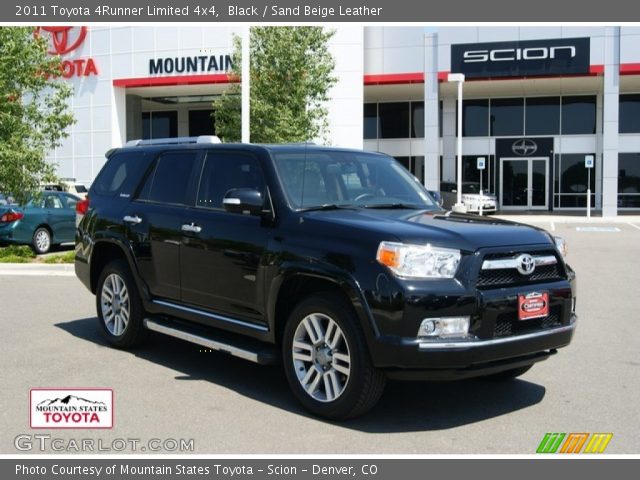2011 Toyota 4Runner Limited 4x4 in Black