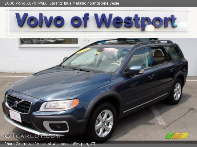 2008 Volvo XC70 AWD in Barents Blue Metallic