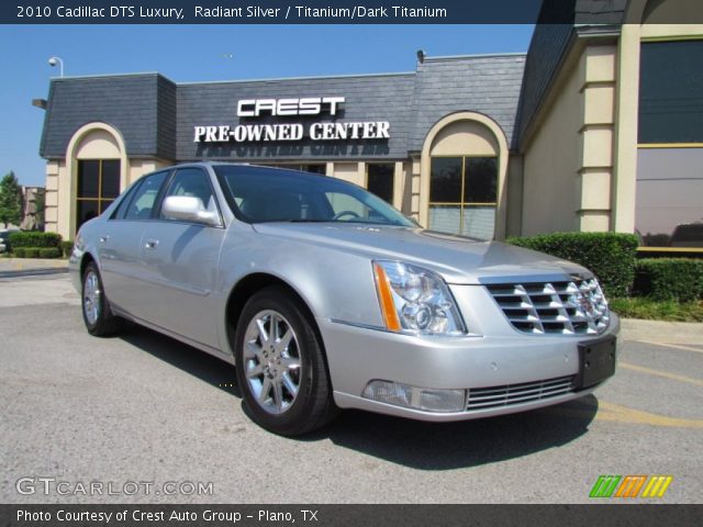 2010 Cadillac DTS Luxury in Radiant Silver