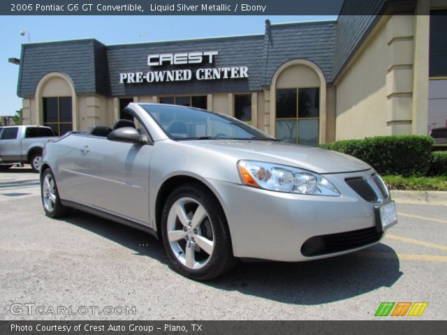 2006 Pontiac G6 GT Convertible in Liquid Silver Metallic