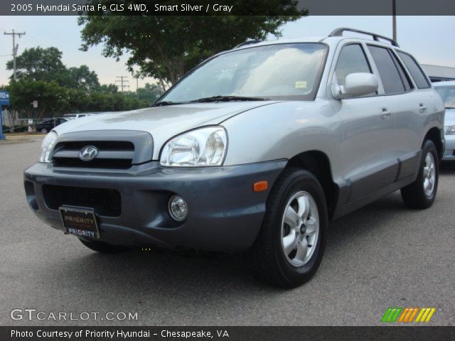 2005 Hyundai Santa Fe GLS 4WD in Smart Silver