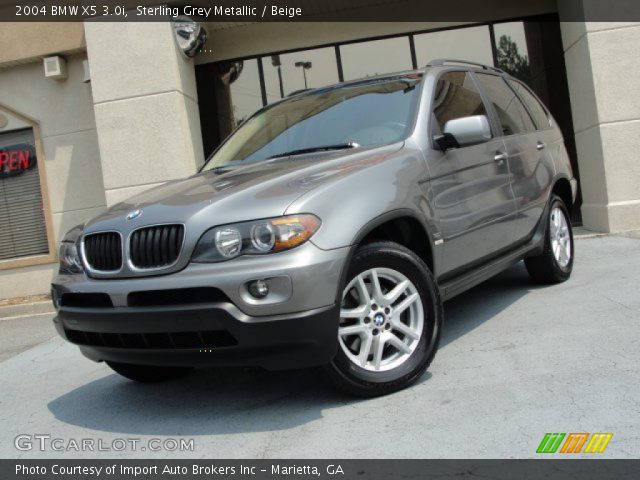 2004 BMW X5 3.0i in Sterling Grey Metallic
