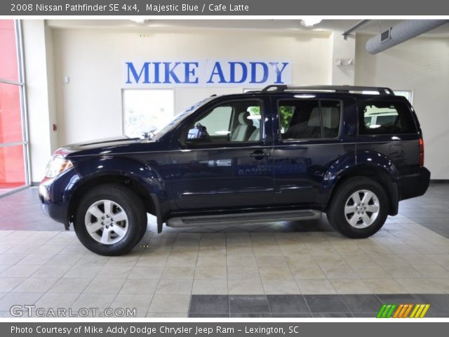 2008 Nissan Pathfinder SE 4x4 in Majestic Blue