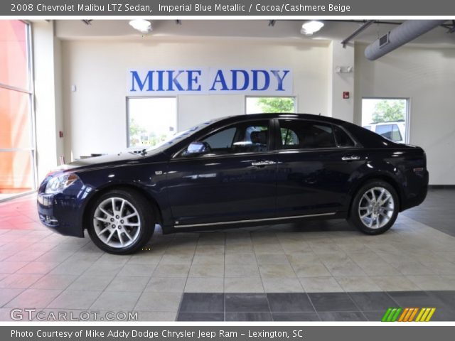 2008 Chevrolet Malibu LTZ Sedan in Imperial Blue Metallic