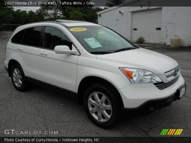 2007 Honda CR-V EX-L 4WD in Taffeta White