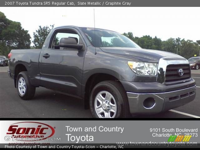 2007 Toyota Tundra SR5 Regular Cab in Slate Metallic