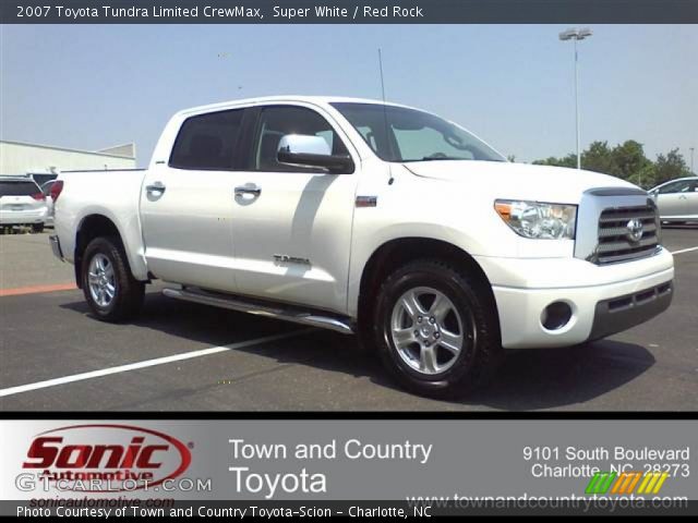 2007 Toyota Tundra Limited CrewMax in Super White