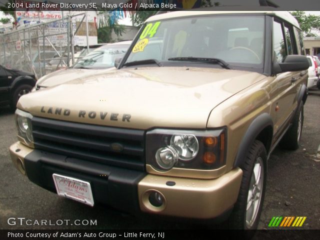 2004 Land Rover Discovery SE in Maya Gold