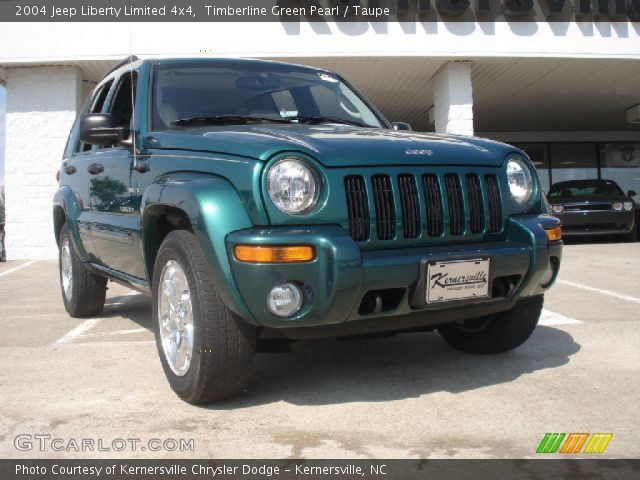 2004 Jeep Liberty Limited 4x4 in Timberline Green Pearl