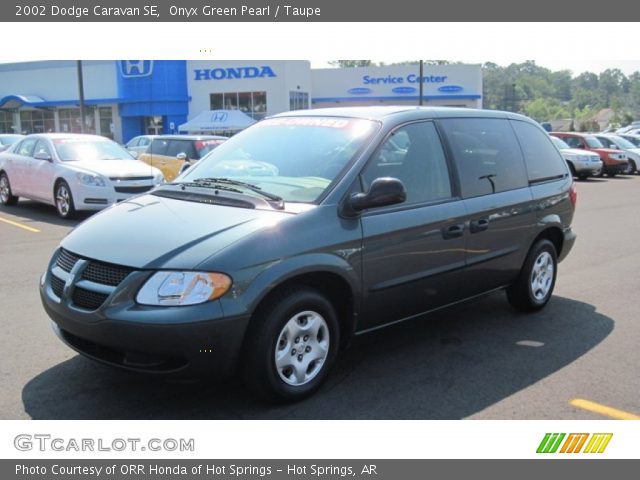 2002 Dodge Caravan SE in Onyx Green Pearl