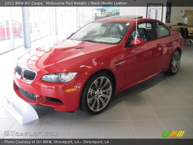 2011 BMW M3 Coupe in Melbourne Red Metallic