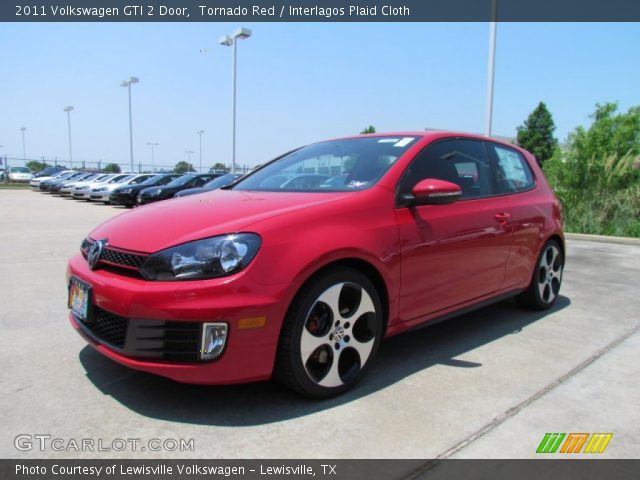 2011 Volkswagen GTI 2 Door in Tornado Red