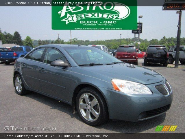 2005 Pontiac G6 GT Sedan in Stealth Gray Metallic