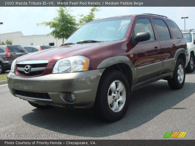 2003 Mazda Tribute ES-V6 in Merlot Pearl Red Metallic