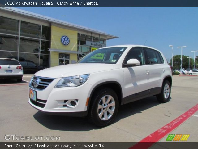 2010 Volkswagen Tiguan S in Candy White