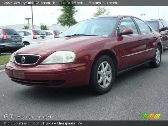 2002 Mercury Sable GS Sedan in Matador Red Metallic