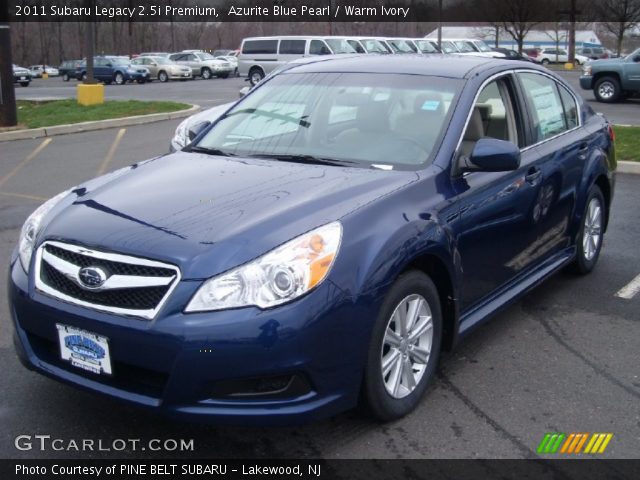 2011 Subaru Legacy 2.5i Premium in Azurite Blue Pearl