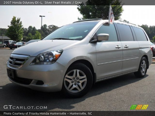 2007 Honda Odyssey EX-L in Silver Pearl Metallic