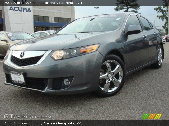 2009 Acura TSX Sedan in Polished Metal Metallic