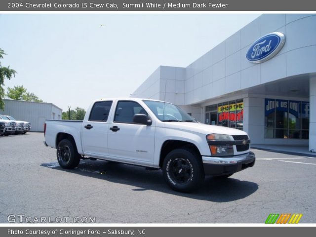 2004 Chevrolet Colorado LS Crew Cab in Summit White