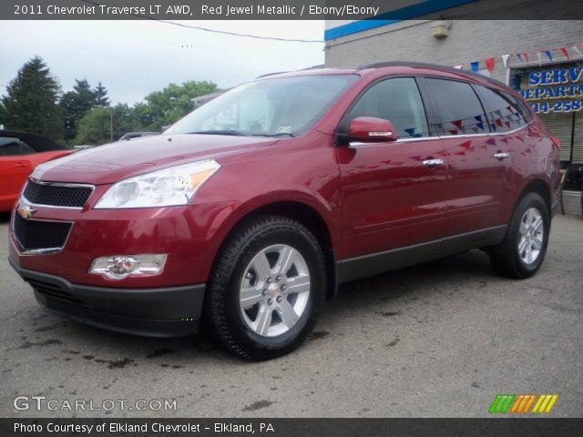 2011 Chevrolet Traverse LT AWD in Red Jewel Metallic