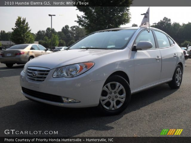 2010 Hyundai Elantra GLS in Nordic White