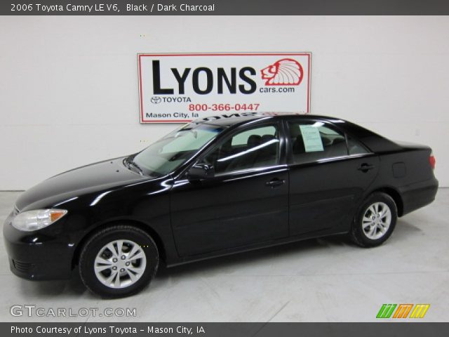 2006 Toyota Camry LE V6 in Black