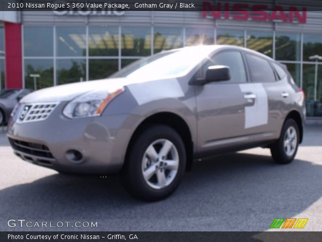 2010 Nissan Rogue S 360 Value Package in Gotham Gray