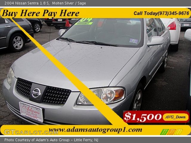 2004 Nissan Sentra 1.8 S in Molten Silver