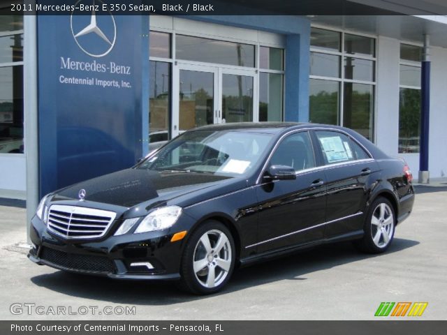 2011 Mercedes-Benz E 350 Sedan in Black