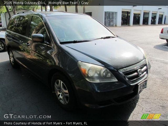 2005 Honda Odyssey EX-L in Midnight Blue Pearl