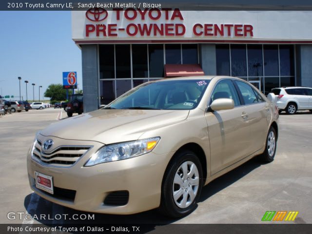 2010 Toyota Camry LE in Sandy Beach Metallic
