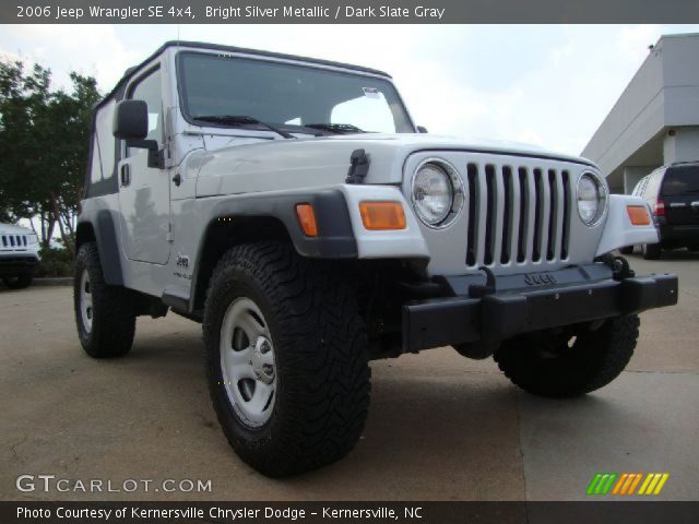 2006 Jeep Wrangler SE 4x4 in Bright Silver Metallic