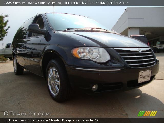 2005 Chrysler Town & Country Limited in Brilliant Black