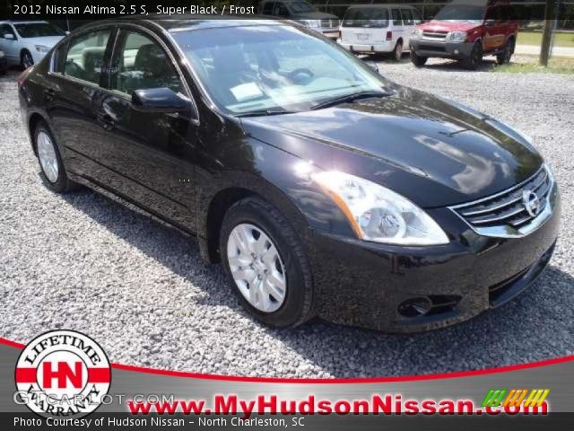2012 Nissan Altima 2.5 S in Super Black
