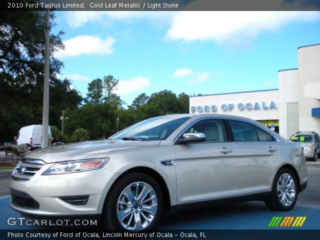 2010 Ford Taurus Limited in Gold Leaf Metallic