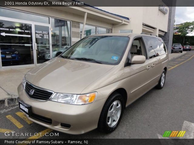 2001 Honda Odyssey EX in Mesa Beige