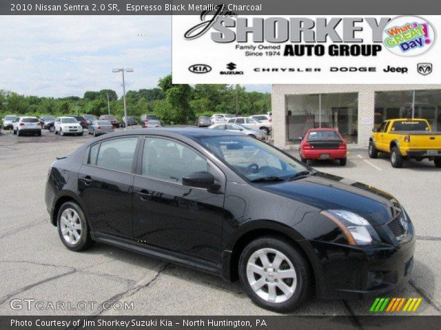 2010 Nissan Sentra 2.0 SR in Espresso Black Metallic