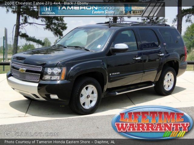 2008 Chevrolet Tahoe Z71 4x4 in Black