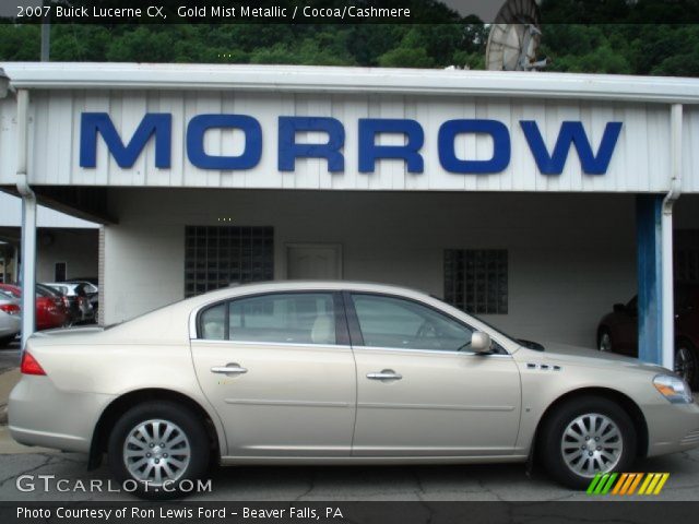 2007 Buick Lucerne CX in Gold Mist Metallic