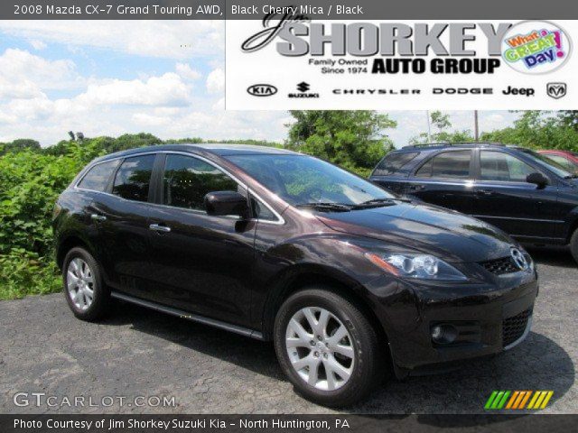 2008 Mazda CX-7 Grand Touring AWD in Black Cherry Mica