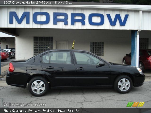 2005 Chevrolet Malibu LS V6 Sedan in Black