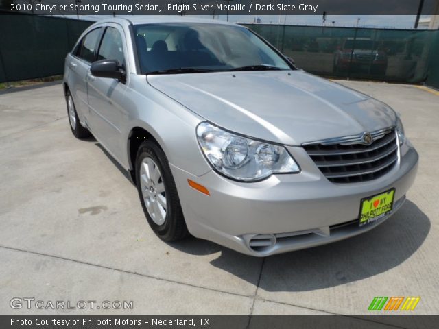 2010 Chrysler Sebring Touring Sedan in Bright Silver Metallic
