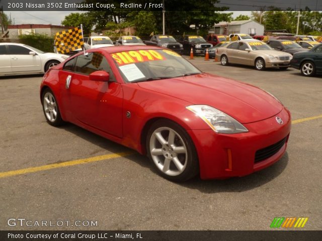 2003 Nissan 350Z Enthusiast Coupe in Redline